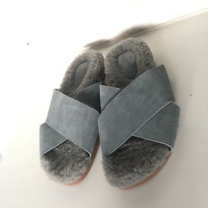 Marc Fisher NEW slippers fluffy 8